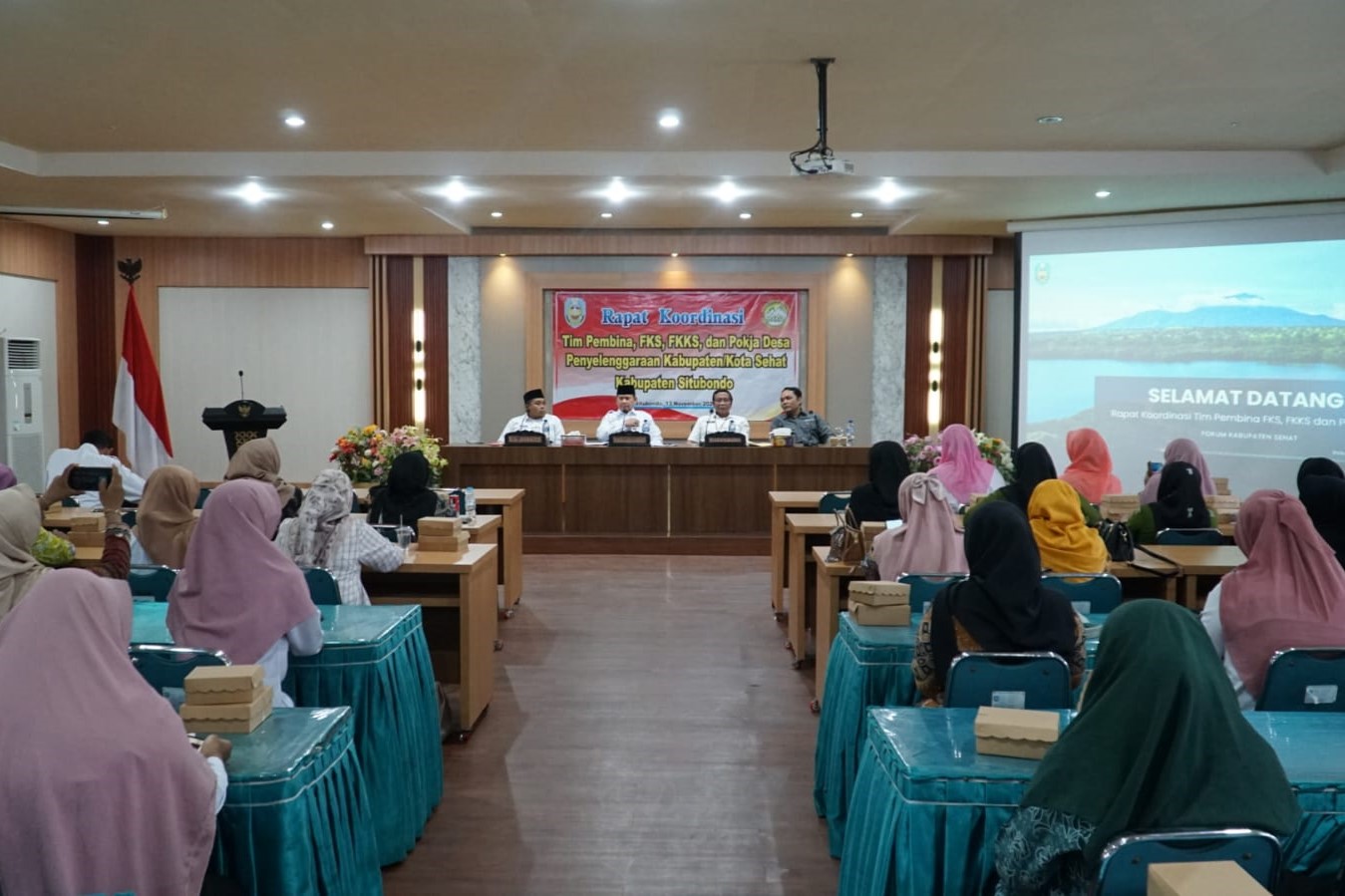 Dinkes Rakor Bersama FKS hingga Pokja Desa Wujudkan Situbondo Kabupaten Sehat