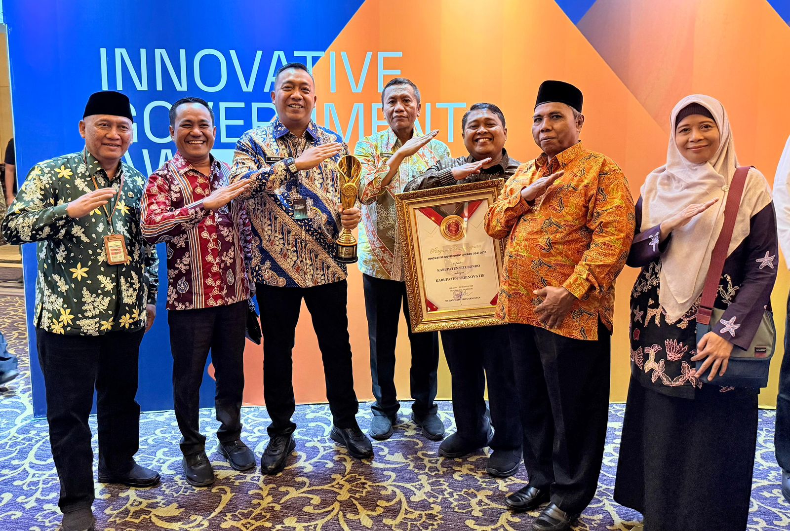 IGA 2025, Situbondo Jadi Kabupaten Terinovatif