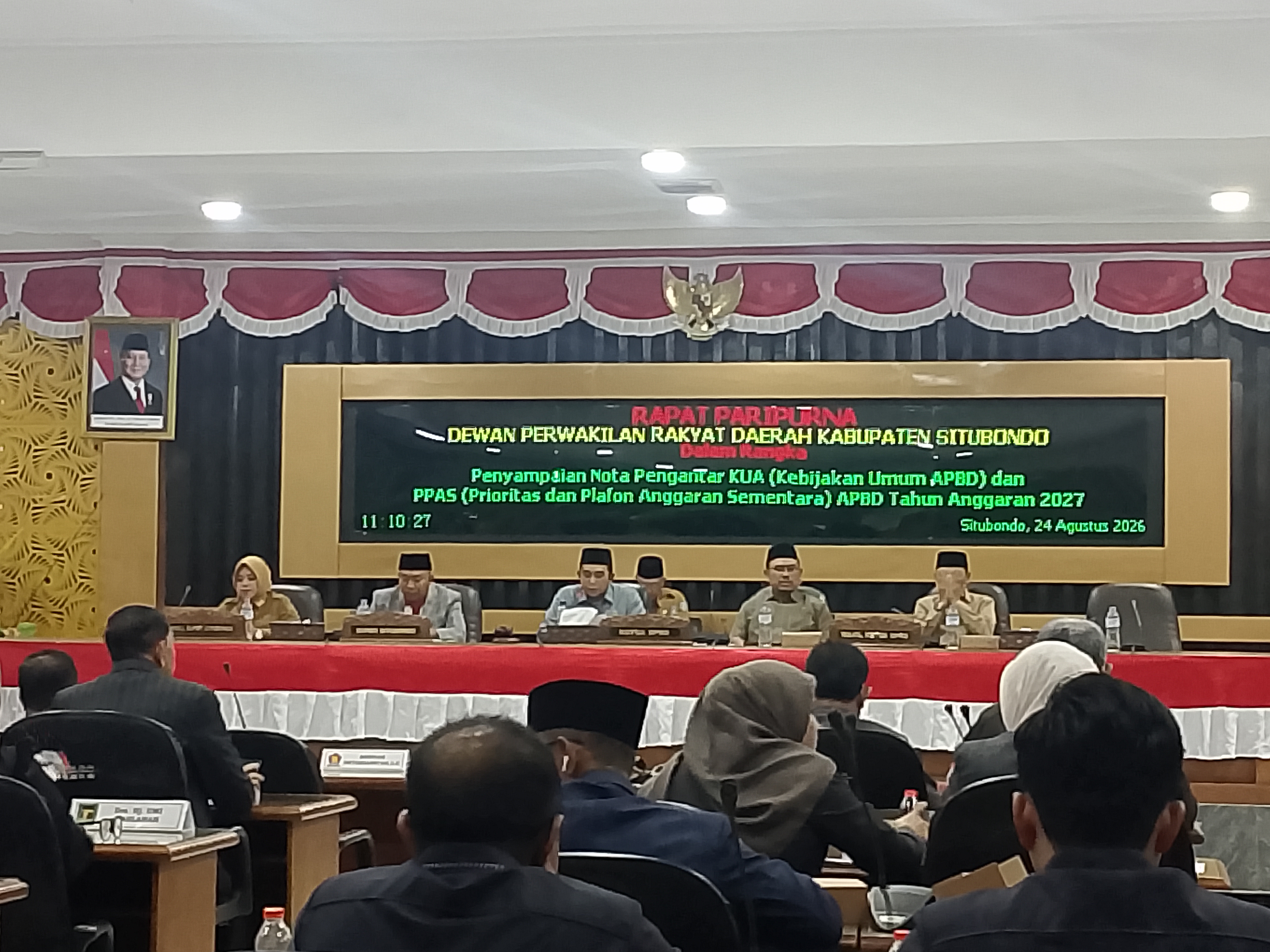 Pemkab Situbondo Sampaikan Rancangan KUA-PPAS 2027, Fokus Infrastruktur, Pendidikan dan Kesehatan