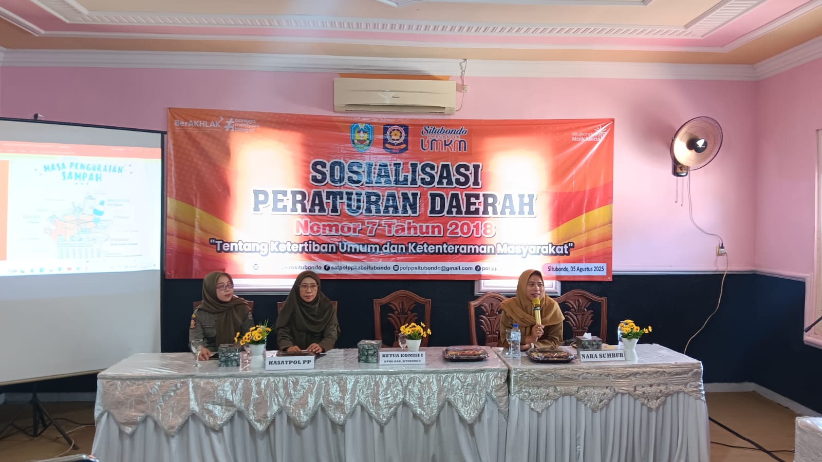 Satpol PP Situbondo Edukasi PKL Terkait Perda Ketertiban dan Zonasi Usaha