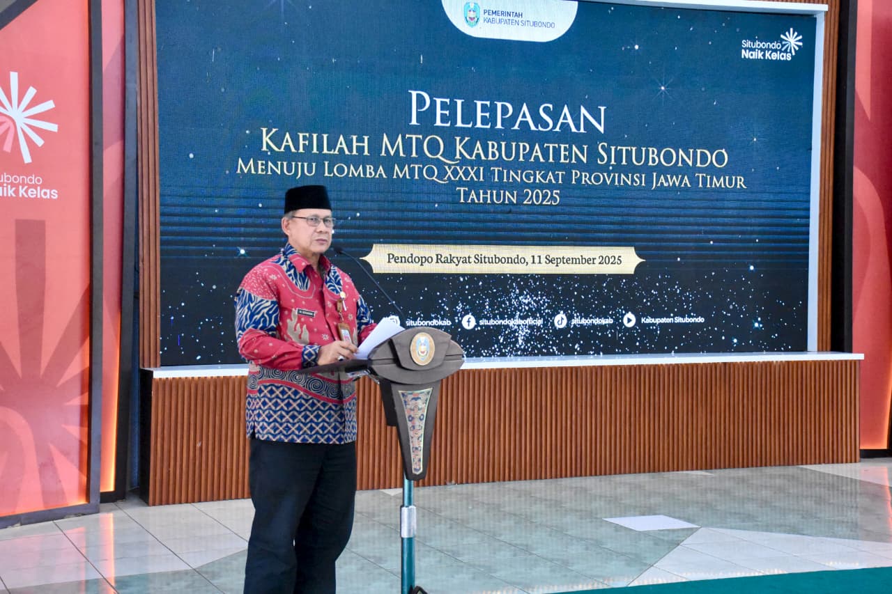 Situbondo Lepas Kafilah MTQ Jatim ke-31: 34 Peserta Siap Ukir Prestasi di 21 Cabang Lomba