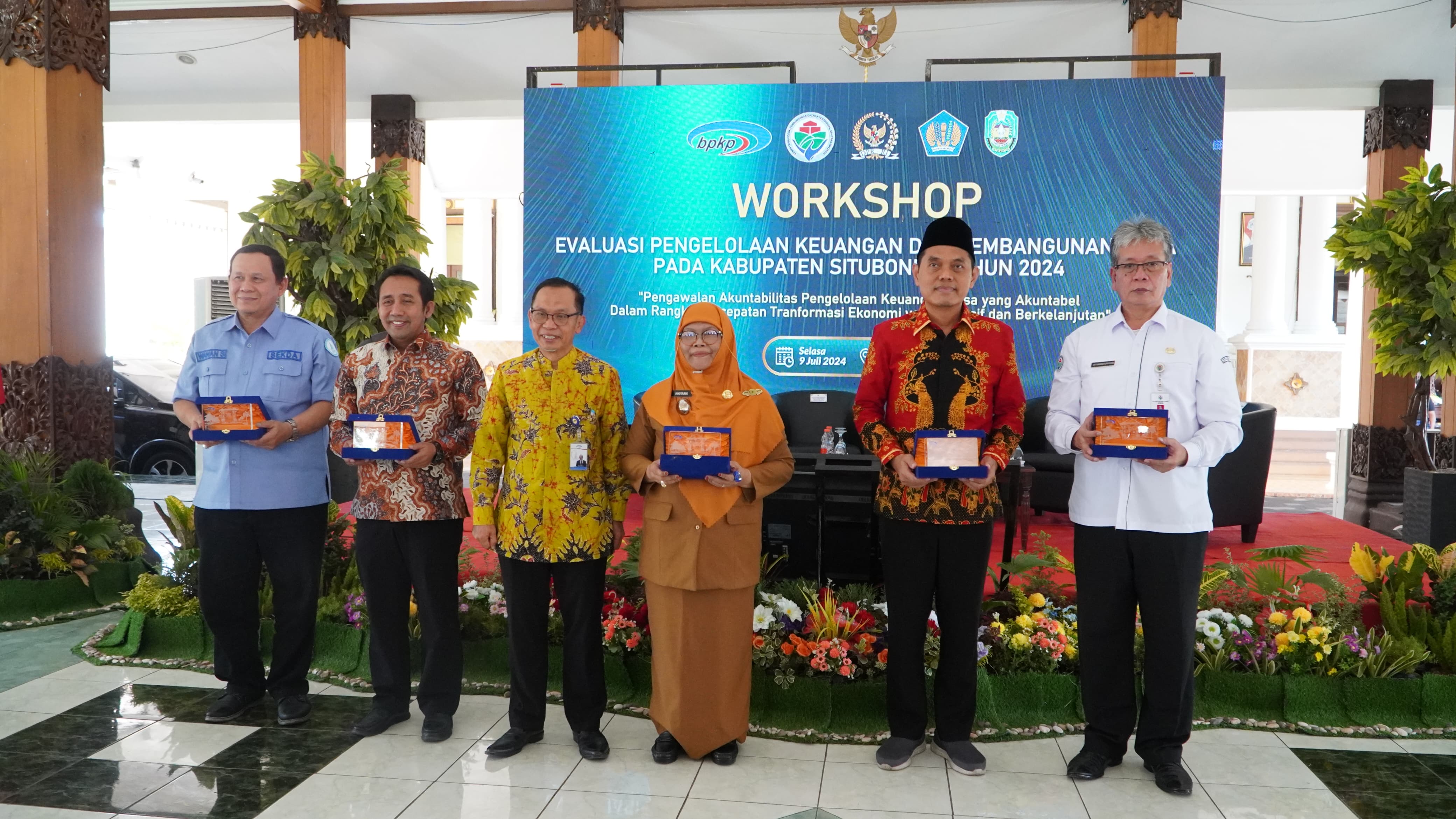 Wabup Nyai Khoirani Beri Pesan saat Buka Workshop Evaluasi Pengelolaan Keuangan dan Pembangunan Desa
