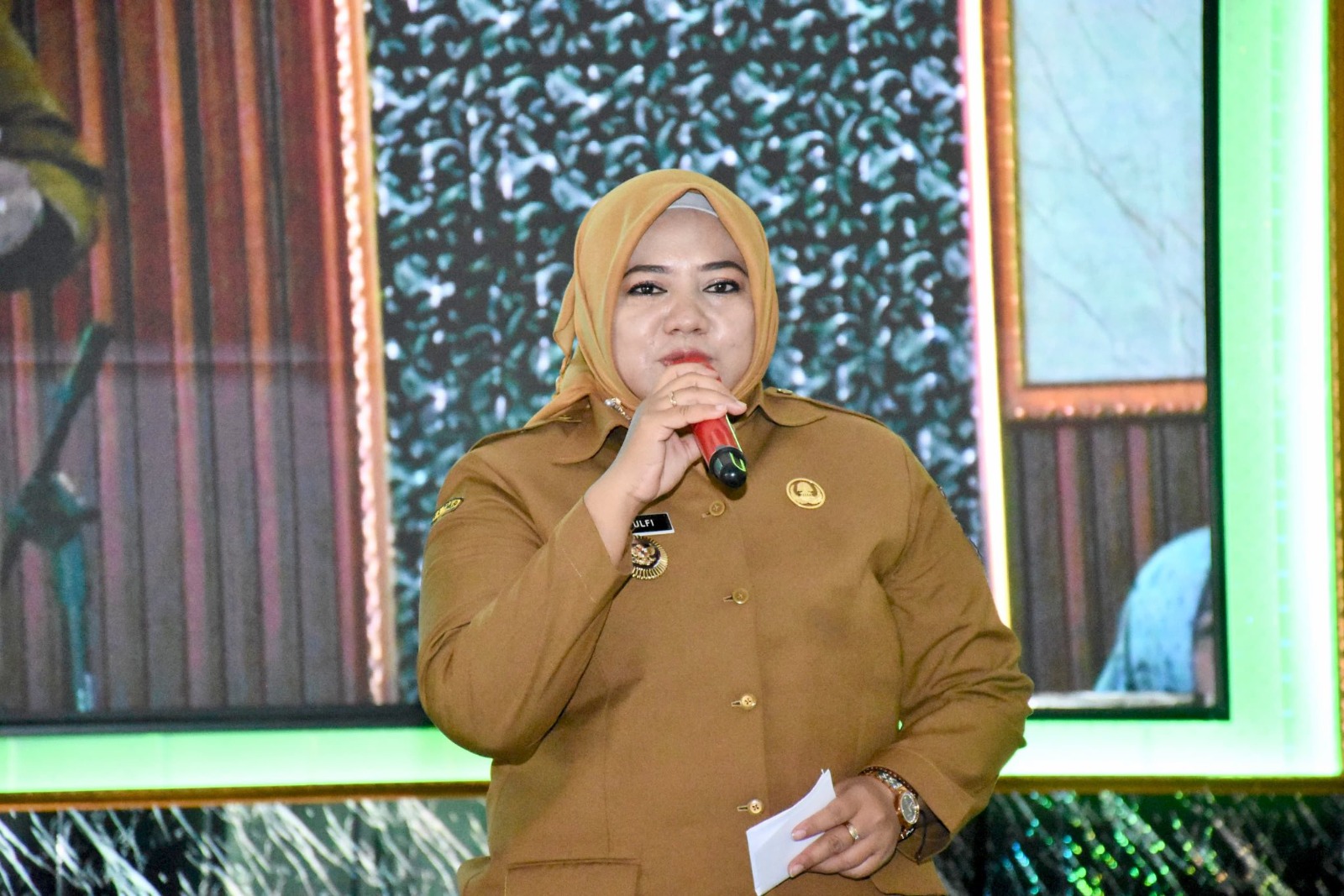 Wabup Situbondo Ulfiyah Ajak Siswa SMAN 1 Panji Tingkatkan Prestasi di Momentum Maulid Nabi