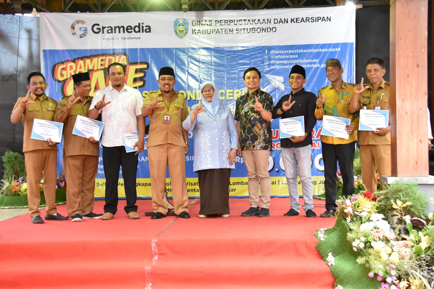 Wakil Bupati Situbondo Buka Pameran Buku